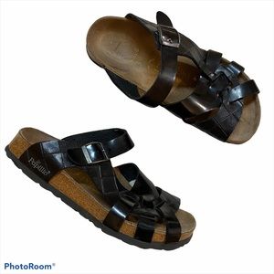 Pappillio Pisa by  Birkenstock Black Sandals